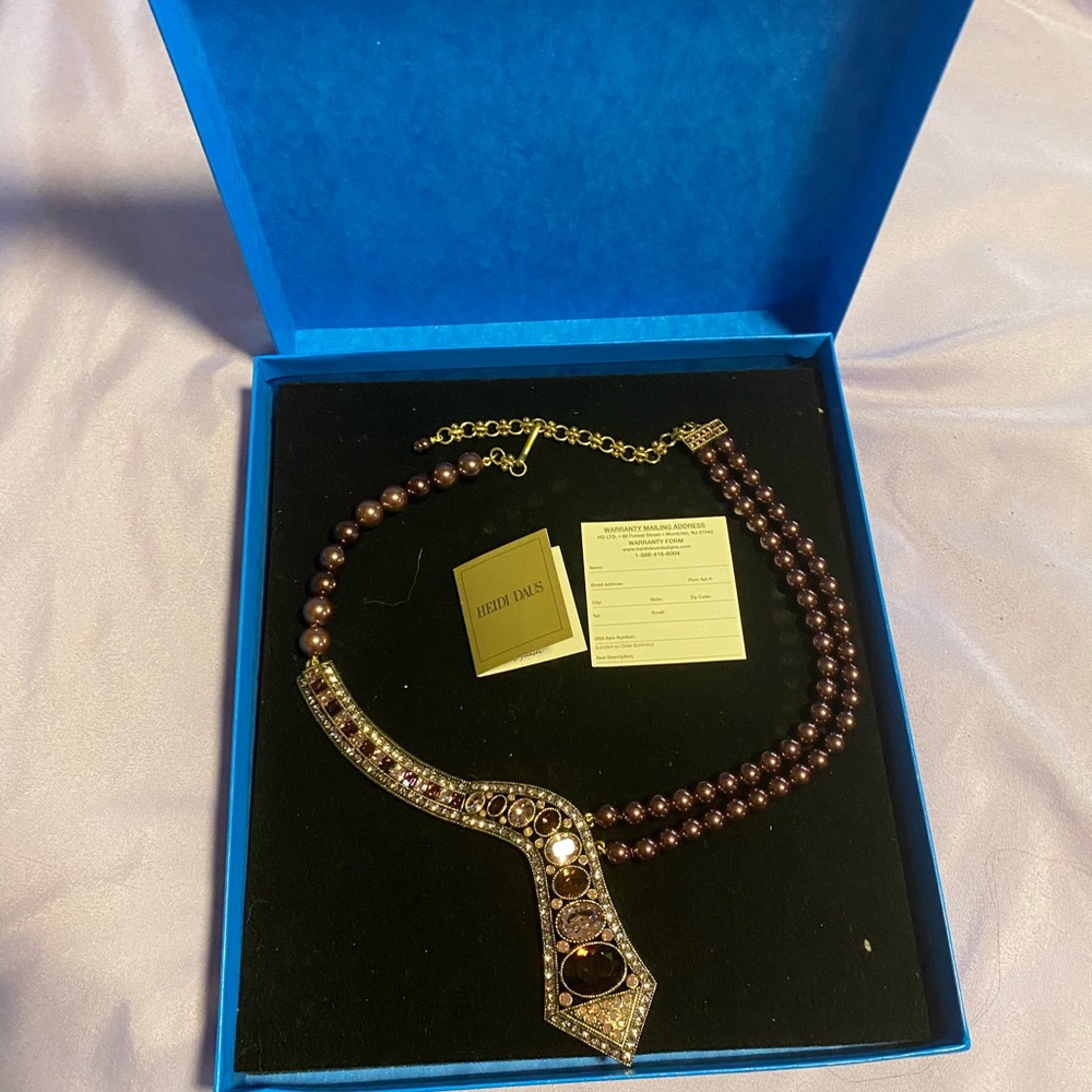 Heidi Daus Necklace. New in the box without tags.